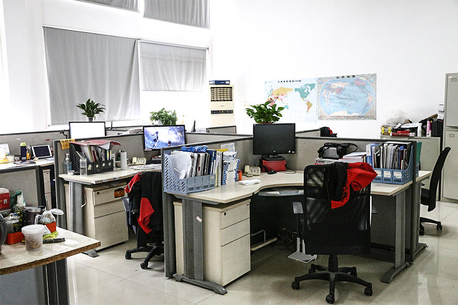 Company office environment