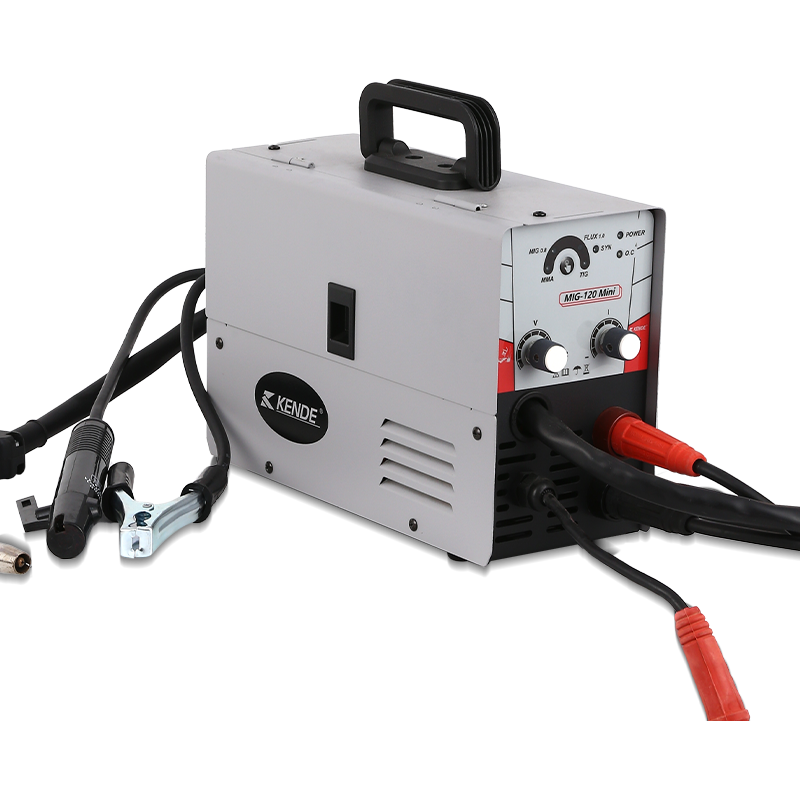 220v/230V 100A 120A Synergic mig mag multi-function welding machine  gasless mig welder mini portable mig welding machine
