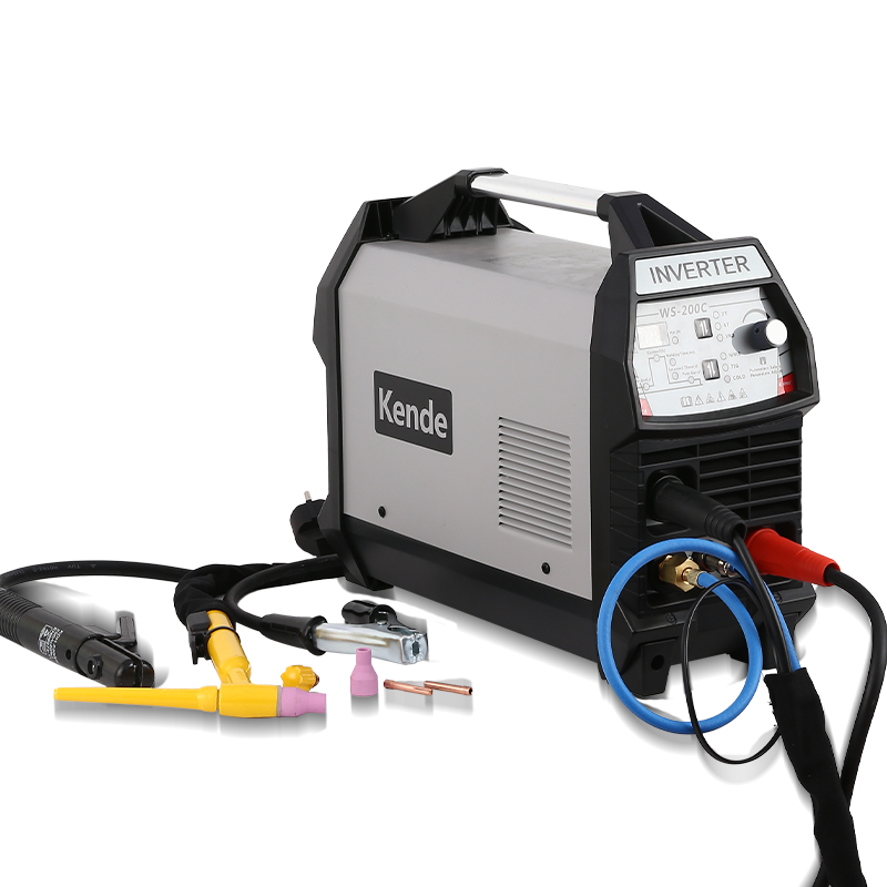 IGBT Inverter TIG/MMA Welding  machine(TIG DC-HF)，Metal case with plastic frame Portable DC single Phase,Digital Display, TIG with 180A and 200A with cold TIG