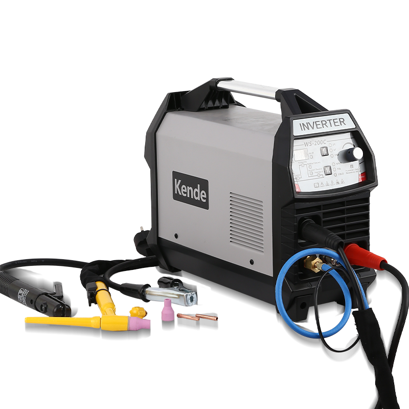 IGBT Inverter TIG/MMA Welding  machine(TIG DC-HF)，Metal case with plastic frame Portable DC single Phase,Digital Display, TIG with 180A and 200A with cold TIG