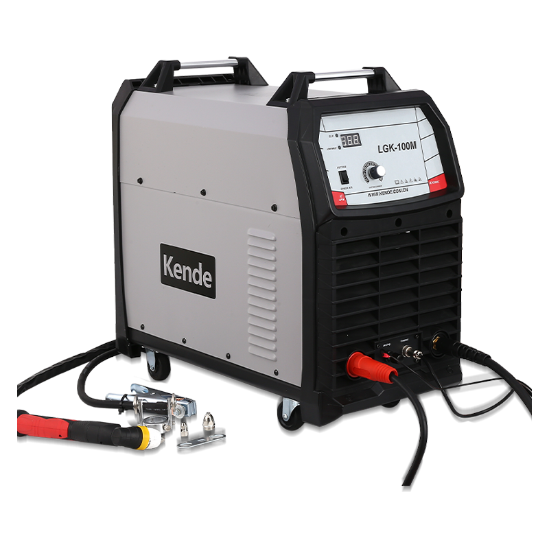 LGK-100M IGBT Inverter Air Plasma Cutter, Metal case with plastic frame , three phase,  voltage 380V , 100 Amp Output, 25mm clean cut