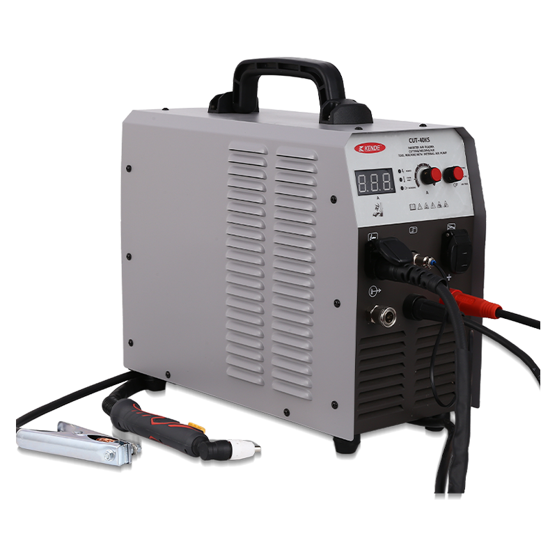 CUT-40KS IGBT Inverter Air Plasma Cutter, Build-in air compressor,  Portable , Single voltage 230V , digital Display,  40 Amp Output, 10mm clean cut