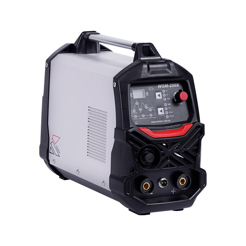 WSM-160X/180X/200X /250X IGBT Inverter TIG/MMA Welding machine(TIG DC-HF,  PULSE ), Metal case with plastic frame Portable,   DC TIG pulse and MMA , Digital Display,  With an automatic high-frequency ignition,  2T/4T VRD