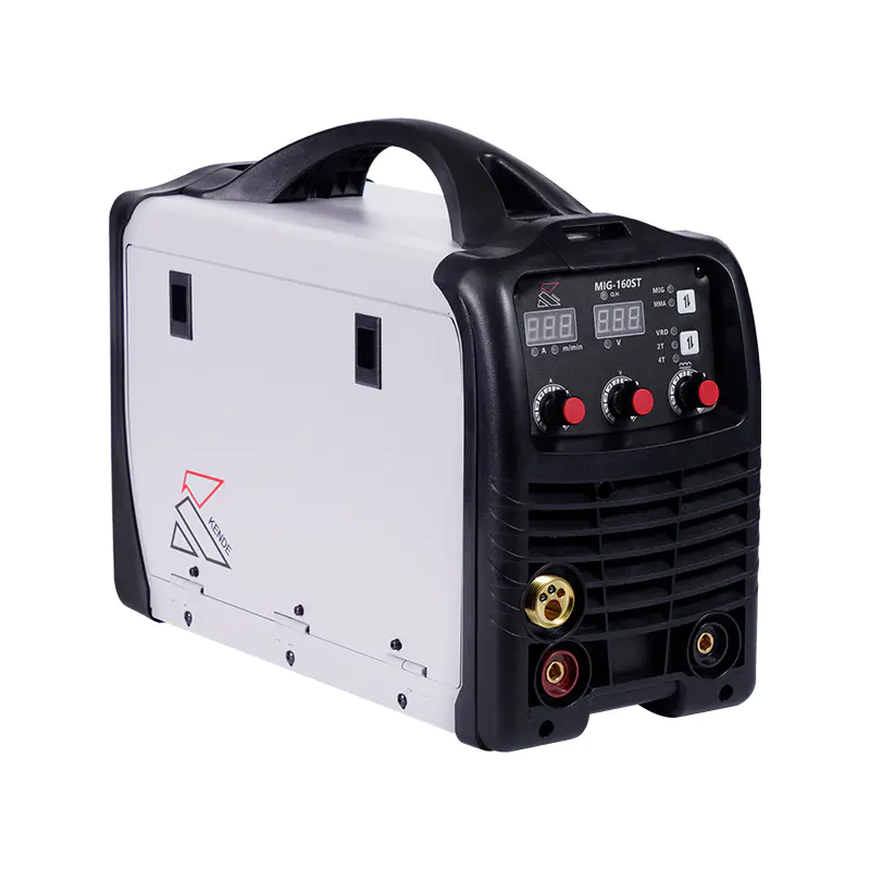 MIG-140ST/160ST/180ST/200ST KENDE  portable 200A IGBT inverter welder DIGITAL DISPLAY MIG MAG MMA 2T 4T  VRD multi-function Inverter GAS shield1-5kg wire Welding Machine  