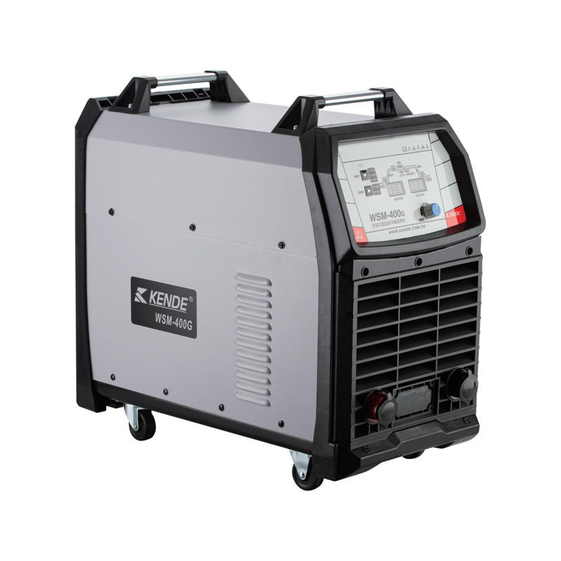 WSM-400G/500G IGBT Inverter TIG/MMA Welding machine(TIG DC-HF, PULSE )，Metal case with plastic frame Portable ,  DC TIG pulse and MMA ,Digital Display, With an automatic high-frequency ignition